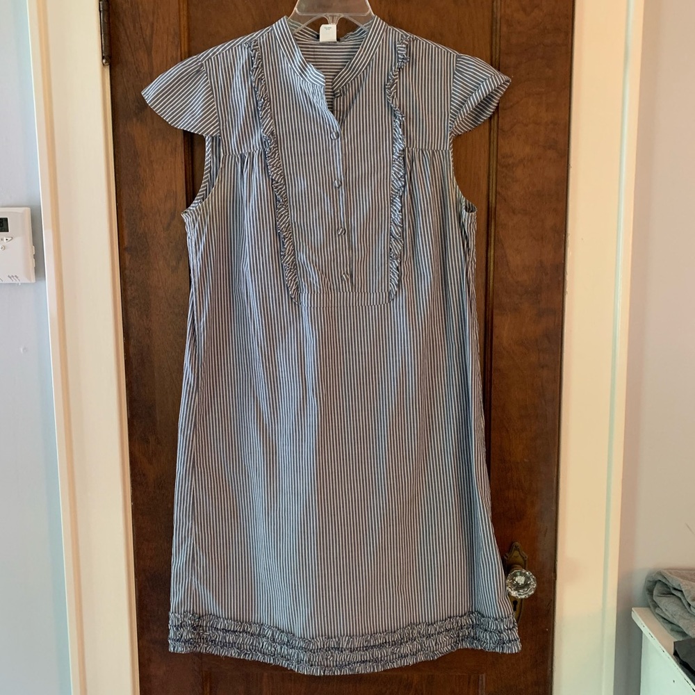 J.Crew Factory Striped Shift Dress